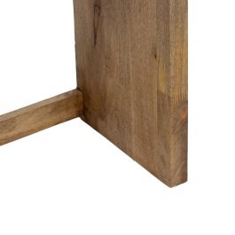 Mesita Natural Madera de Mango 45 X 30 X 55 cm