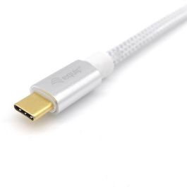 Equip Cable USB-C 3.2 a USB-C St/St 0.50m 5A 4K/60Hz blanco