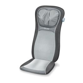 Beurer MG-260 Funda de Asiento de Masaje Shiatsu con Función Luz y Calor, Color Negro