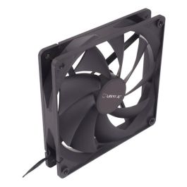 Unykach 51790 Ventilador de Caja 140mm Negro para PC ATX Alto Rendimiento, 1000 RPM, 19 dB, 3 Pines