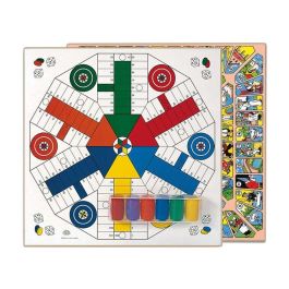 Tab. parchis 6 - oca mad. 40x40 cm Precio: 8.49999953. SKU: B18JDJPFDA