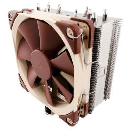 NOCTUA NH-U12S Enfriador para Procesador 12 cm, 1500 RPM, 93,4 m³/h - Marrón/Acero inoxidable