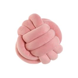 DKD Home Decor Cojin Chic Rosa 27 x 27 cm (2 Unidades) 1c24