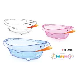 Formybaby Bañera Infantil Transparente Duck 43 Litros - 90 cm Largo x 54 cm Ancho x 27 cm Alto (6 Unidades) Precio: 61.49999966. SKU: B1FDQX3SNZ