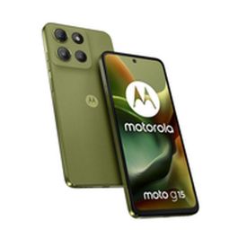 Motorola moto g15 4G Dual SIM Smartphone 6.72" FHD+ 8GB RAM 256GB Almacenamiento Cámara 50MP Batería 5200mAh Verde Motorola moto g15 4G Dual SIM Smartphone 6.72" FHD+ 8GB RAM 256GB Almacenamiento Cámara 50MP Batería 5200mAh Verde