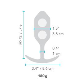 Plug Anal B-Vibe 96755 Azul Plug Anal B-Vibe 96755 Azul