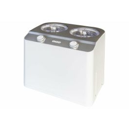 Unold 48830 Máquina de Helados Doppio, 2.4L (2x1.2L), Doble Cubeta, Compresor Integrado, Acero Inoxidable Blanco Precio: 391.78999948. SKU: B1BW8CK7SJ