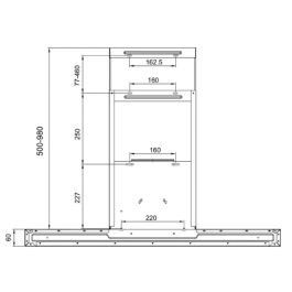 Campana Convencional Cecotec Bolero Flux TT 605500 Blanco