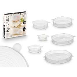 Set 6 Tapas Silicona Kinvara 19X5CM (12 Unidades) Precio: 39.49999988. SKU: B1E296PFVE