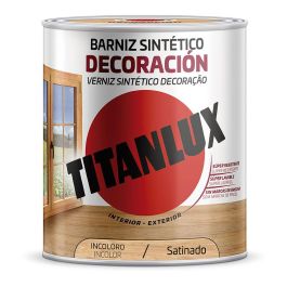 Titan Barniz Sintético Decoración Incoloro Satinado 4 L M11100004 Precio: 97.88999946. SKU: S7919808