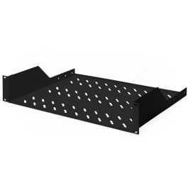 Digitus estante fijo 2U para racks de 450mm profundidad, acero negro (RAL 9005), 88x482x349 mm, hasta 25 kg, incluye fijaciones Precio: 36.49999969. SKU: S7804299