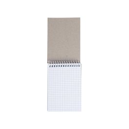 Cuaderno Espiral Liderpapel Bolsillo Doceavo Apaisado Smart Tapa Blanda 80H 60 gr Cuadro 4 mm Colores Surtidos