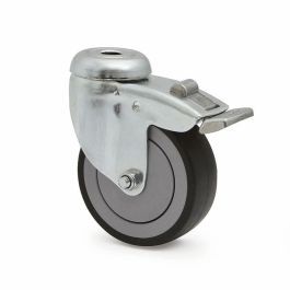 Tente Agila 2470 Rueda Giratoria Ø75mm Goma Termoplástica Antihuella Antihilo Con Freno Soporte Zincado Polipropileno 60kg Precio: 10.50000006. SKU: B192L7VLWH
