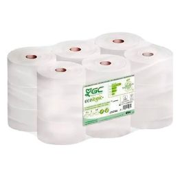 GC ECOLOGIC+ Papel Higiénico Industrial Reciclado 2 Capas Ø170 mm, 124Mt, Pack 18 Rollos Precio: 20.9500005. SKU: S8408256