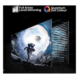 Hisense 100E77NQ PRO - Televisor 254cm/100" (100 Pulgadas) 4K Ultra HD QLED Smart TV, 144 Hz, HDR10+, Dolby Vision IQ, 4x HDMI 2.1, Bluetooth, WiFi, Negro