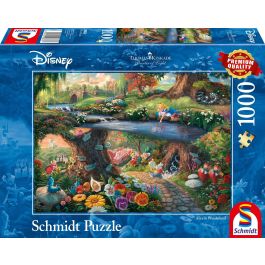 Devir Puzzle 1000 piezas Disney Alicia en el País de las Maravillas