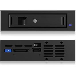 Icy Box 3,5/2,5" SATA/SAS in 1x5,25" Storage bay adapter - black
