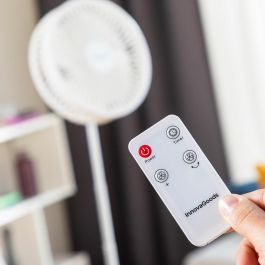 Ventilador Recargable Plegable 3 en 1 Fandle InnovaGoods Ø7,7'' 7200 mAh