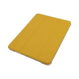 Tucano Funda Folio Satin para iPad Air 11 M2 (2024), 27.9 cm (11 Pulgadas), TPU, Amarillo Senfgelb, Modo Espera, Resistente a Golpes, Portaboligrafo, Modelo IPDA11M2ST-DY
