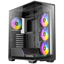 Antec C3 Midi Tower PC Negro. Caja de ordenador con soporte para discos 2.5/3.5 pulgadas y ventiladores hasta 140mm. Precio: 111.94999981. SKU: B1CXQTEF53