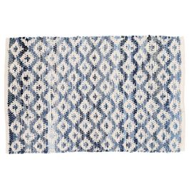 Alfombra Boho DKD Home Decor Azul Blanco 180 x 1 x 120 cm Precio: 25.4826. SKU: S3037898