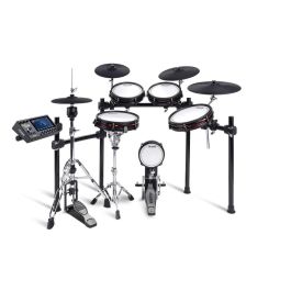ALESIS Strata Club - Pack Expansión con Pad de Malla Doble Zona de 12" y Plato ARC 360 de 16" Triple Zona para Batería Electrónica