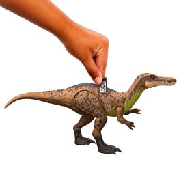 Mattel Jcl73 Figura Dinosaurio Gigantic Trackers Suchomimus Jurassic World Chaos Theory con Ataque de Paliza y Acción de Mordida, Coleccionable +4 años