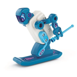 Clementoni 8005125529100 Robot de Acción Esquí Juguete Educativo para Niños