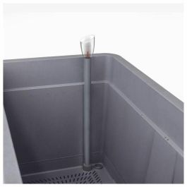 Deroma 9HP1QSZ Jardinera Muret Cosmo Perla con Reserva de Agua y Ruedas 78 cm Deroma 9HP1QSZ Jardinera Muret Cosmo Perla con Reserva de Agua y Ruedas 78 cm