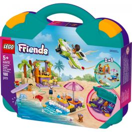 Lego Friends Juego de Construcción Portátil de Playa Creativa en Maleta de Viaje - Ideal para Niños de 5 Años en Adelante