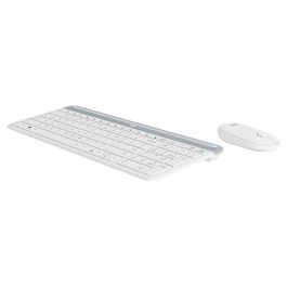 Teclado y Ratón Logitech MK470 Blanco Francés AZERTY