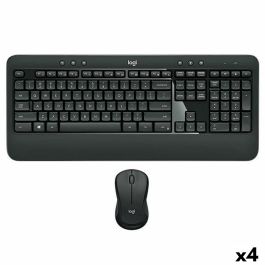 Teclado y Ratón Logitech MK540 Negro Qwerty Español (4 Unidades) Precio: 244.6899994. SKU: B1GD76743C
