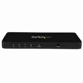 Conmutador HDMI Startech ST124HD4K Negro Precio: 97.99632942. SKU: S55057434