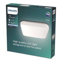 Philips Plafón led cuadrado 17W 4000K Luz Día 2000lm 32.5x32.5x7.5cm