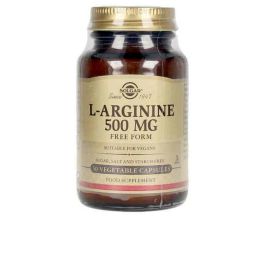 Solgar L-Arginina 500 mg, 50 Cápsulas Vegetales. Suplemento Alimenticio Aminoácido Esencial para Rendimiento Físico, Circulación y Salud Cardiovascular Precio: 14.8900004. SKU: S0582103