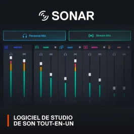 Steelseries Micrófono para Juegos XLR con Calidad de Estudio Alias Pro Negro