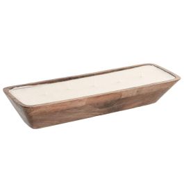 DKD Home Decor Vela Tropical de Cera de Soja Marrón 40cm (5 mechas)