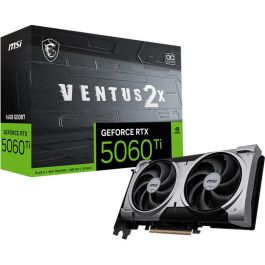MSI RTX 5060 Ti 16GB Ventus 2X OC Plus GDDR7 Tarjeta Gráfica Precio: 520.49999969. SKU: B175E2AM3X