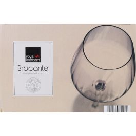 Royal Leerdam Set de 6 Copas de Vino Brocante 50 cl