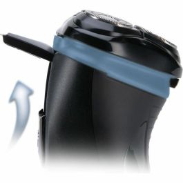 Remington R1000 Afeitadora Rotativa Inalámbrica, 3 Cuchillas Dual Track, Recortador Retráctil, Autonomía 30 min, LED