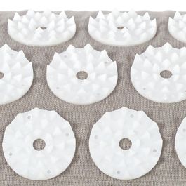 Sensly Esterilla de Acupresión con Almohada para Bienestar y Relajación Muscular, Incluye Bolsa de Transporte, 40x64 cm