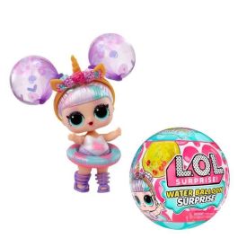 LOL Surprise Globo de Agua - Mini muñeca 7,5cm - Peinado con globos de agua con purpurina - 3 pares de globos incluidos