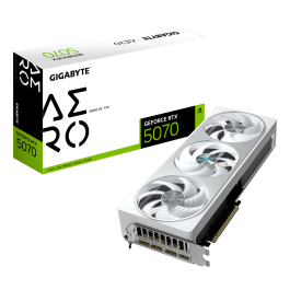 GIGABYTE Tarjeta Gráfica GeForce RTX 5070 AERO OC 12GB GDDR7 PCI-E 5.0 2625MHz GV-N5070AERO OC-12GD Precio: 752.79000016. SKU: B1FEAHNBHD