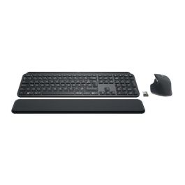 Logitech MX Keys Teclado Inalámbrico Iluminado Avanzado para Empresas, Perfect Stroke, Logi Bolt, Multi-dispositivo, Compatible Multi-OS