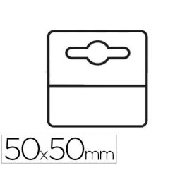Etiqueta Colgador Adhesiva 3 L Office En Pvc 50x50 mm Pack De 1000 Unidades