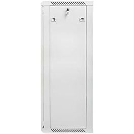 Lanberg WF01-6427-10S armario rack 27U Bastidor de pared Blanco