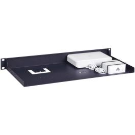Rackmount IT RM-UB-T4 Kit de Montaje en Rack 19" 1U para Ubiquiti UniFi Lite 8 PoE, Azul Oscuro Metálico