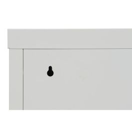 Mueble de TV Home ESPRIT Blanco Metal 120 x 40 x 58 cm Mueble de TV Home ESPRIT Blanco Metal 120 x 40 x 58 cm
