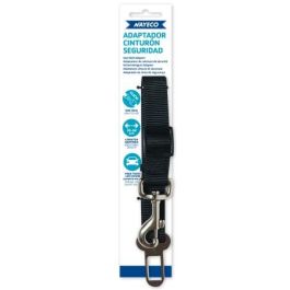 Nayeco Adaptador Cinturón Seguridad para Perro Negro 20mm x 30-60cm, de Nylon Resistente y Regulable, para Coche Precio: 5.50000055. SKU: S7905674