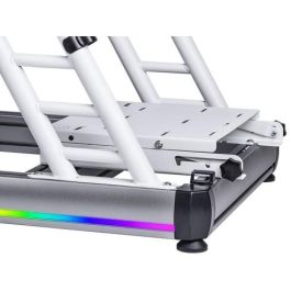 Thermaltake GSC-R50-CPASWH-01 GR500 Snow Racing Simulator Cockpit Silla Gaming con Plataforma de Vuelo/Volante - Blanco